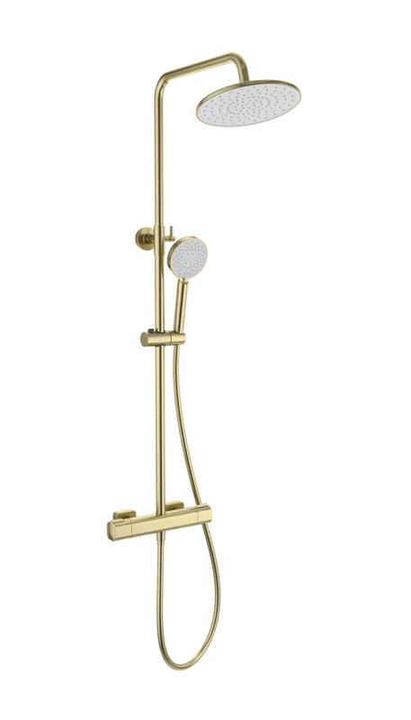 Душевая стойка Wonzon & Woghand STAY 1 WW-B3051-A-BG, брашированное золото Sancos — официальный сайт
