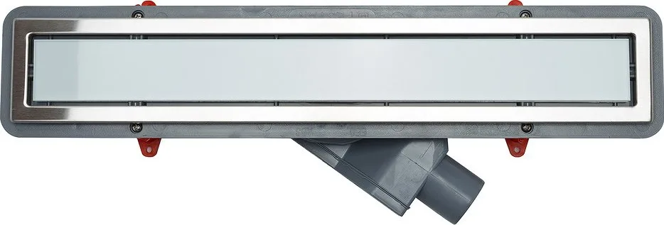 Душевой трап (лоток) Pestan Confluo Premium Line 300, белое стекло/сталь Sancos — официальный сайт