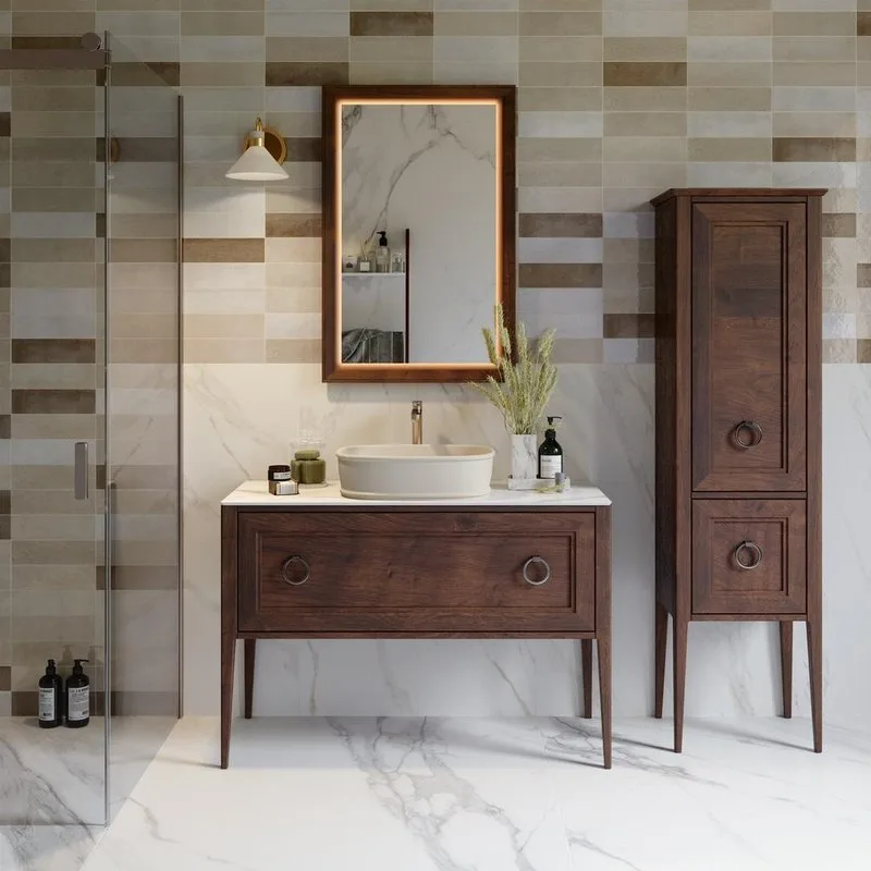 Накладная раковина KERAMA MARAZZI Circo 50 песочная матовая Sancos — официальный сайт