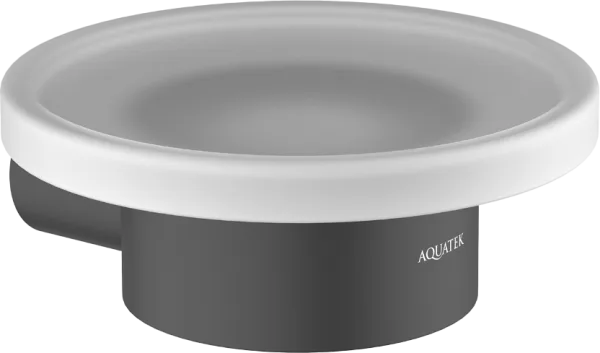Мыльница AQUATEK Лира AQ4403MB матовый черный Sancos — Оригинал