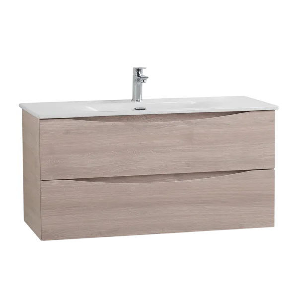 Тумба под раковину без столешницы BelBagno Marino-cer-n 100 подвесная, rovere grigio Sancos — Оригинал