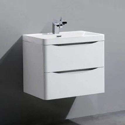 Тумба под раковину без столешницы BelBagno Ancona-N 60 bianco lucido подвесная Sancos — Оригинал