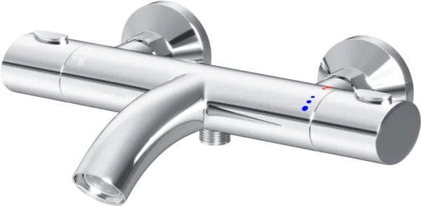 Термостатический смеситель AM.PM Sense 5 F7550064, для ванны и душа Sancos — Оригинал