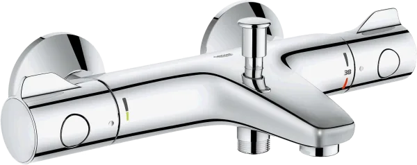 Термостатический смеситель Grohe Grohtherm 800 34567000, для ванны с душем Sancos — Оригинал
