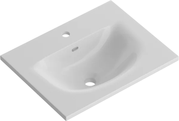 Мебельная раковина BelBagno BB-8099-3-50 глянцевая белая Sancos — Оригинал