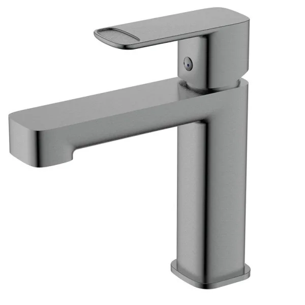 Смеситель для раковины металл Gun Metal, AQUAme Parma AQM6610GM Sancos — Оригинал