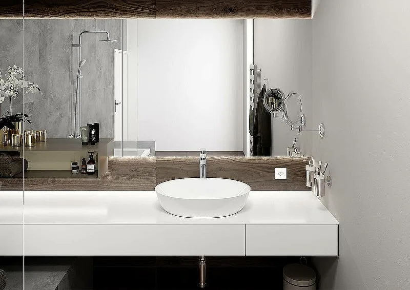Смеситель для раковины Hansgrohe Vernis Blend 190 71572000 хром Sancos — официальный сайт