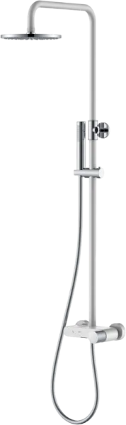Душевая стойка Boheme Stick 128-WCR.2, white touch chrome Sancos — Оригинал