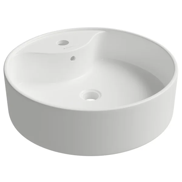 Накладная раковина Aqueduto Espiral ESP0610 46 см белый глянцевый Sancos — Оригинал