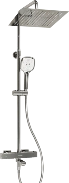 Душевая стойка Wasserkraft Aller A199.118.065.087.CH Thermo, с термостатом, хром Sancos — Оригинал