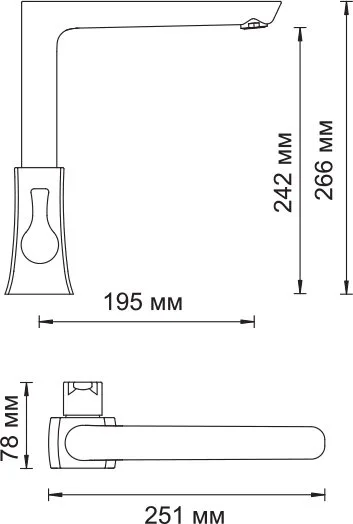 Смеситель для кухни Wasserkraft Berkel 4807 Sancos — официальный сайт