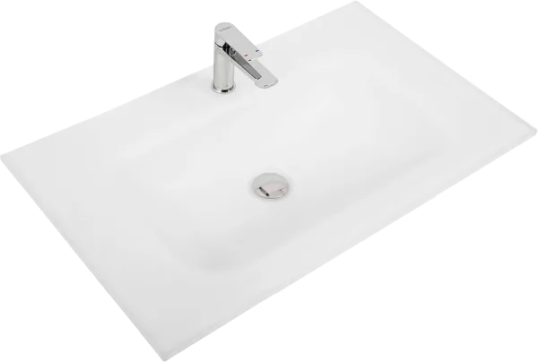 Мебельная раковина BelBagno BB810/465-LV-VTR-BO матовая белая Sancos — Оригинал