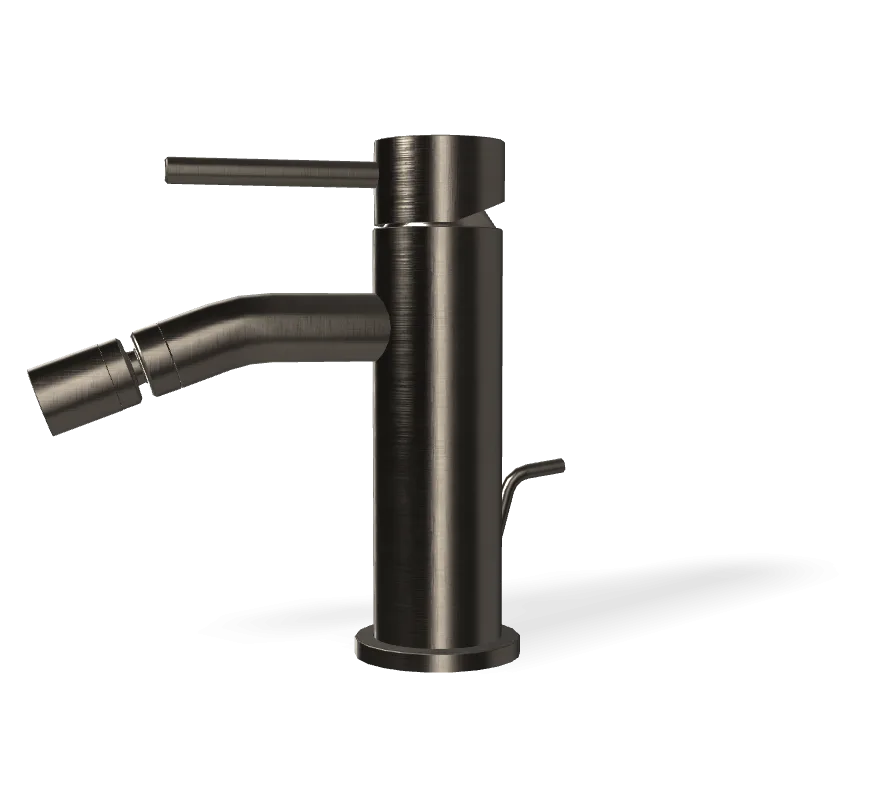 Смеситель для биде Fima Carlo Frattini Spillo Up F3032XSCS, брашированный черный хром Sancos — официальный сайт