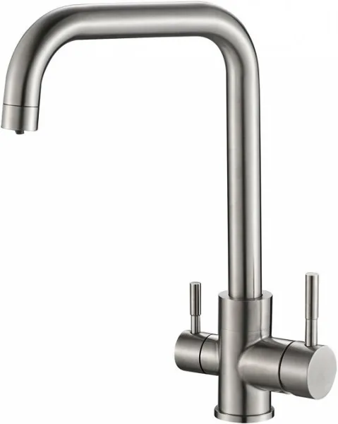 Смеситель для кухни Steel Hammer SH 715 INOX Sancos — Оригинал