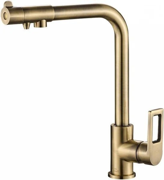 Смеситель для кухни Steel Hammer SH 572 BRONZE Sancos — Оригинал