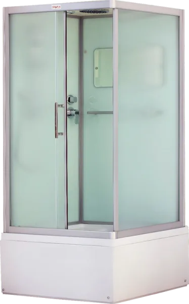 Душевая кабина Esbano Elegancia ESKB108CKRBL, с высоким поддоном, с сиденьем Sancos — Оригинал