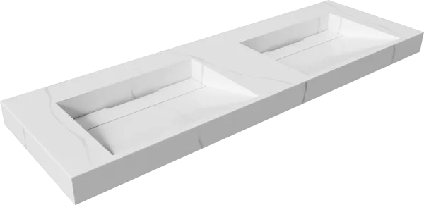 Раковина Armadi Art Flat Calacatta 140 Sancos — Оригинал