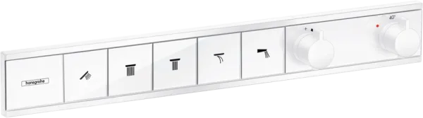 Термостатический смеситель встраиваемый Hansgrohe RainSelect 15384700, для душа, белый матовый Sancos — Оригинал