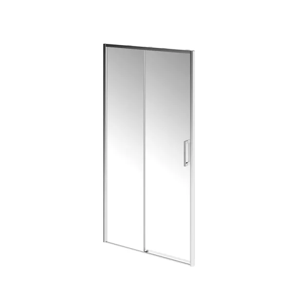 Душевая дверь в нишу KERAMA MARAZZI Lindo LN.100.SD.CR профиль глянцевый хром, стекло прозрачное Sancos — Оригинал
