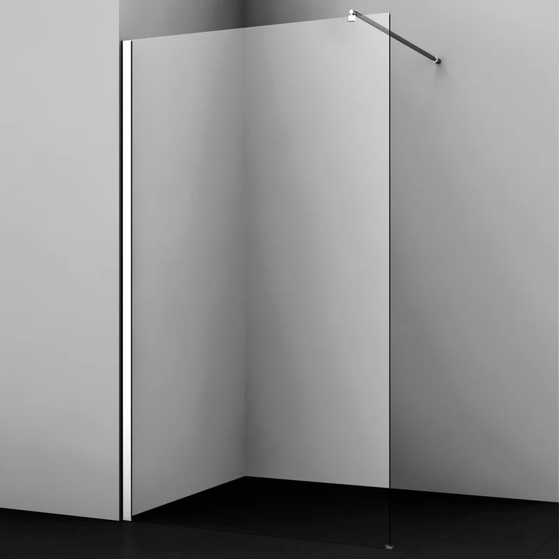 Душевая перегородка Wasserkraft Rossel 28W40 120 см, профиль хром Sancos — официальный сайт