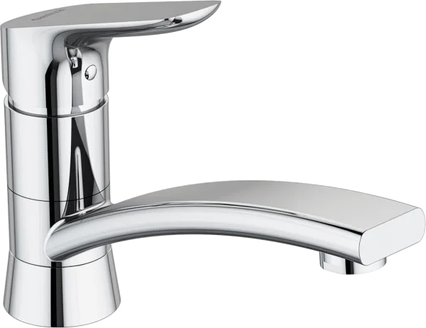 Смеситель для раковины Damixa Jupiter 770220001 с поворотным изливом, хром Sancos — Оригинал