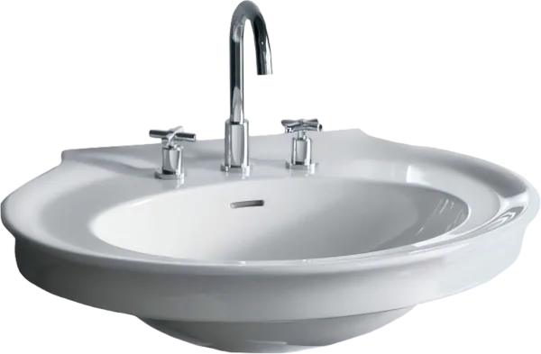 Раковина Hatria Dolcevita Y0EW01 75 см, белая, овальная Sancos — Оригинал