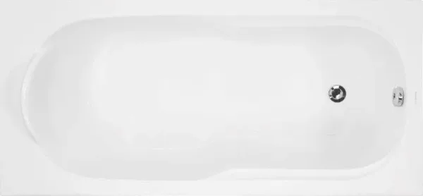 Акриловая ванна Vagnerplast Nymfa VPBA167NYM2E-04 без опоры 160x70 см, пристенная, ультрабелая Sancos — Оригинал