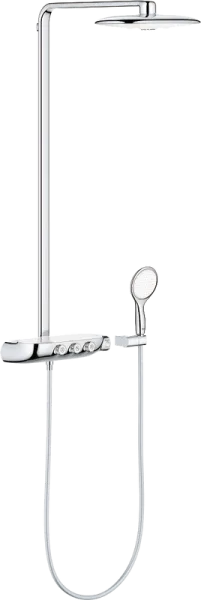 Душевая стойка Grohe Rainshower System SmartControl Duo 360 26250LS0, белая луна Sancos — Оригинал