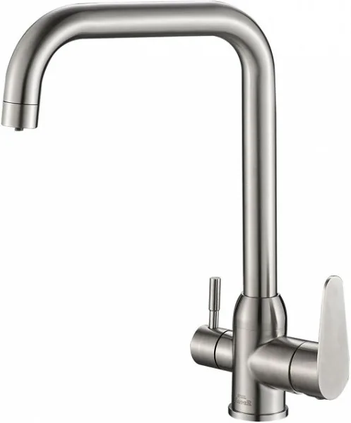 Смеситель для кухни Steel Hammer SH 725 INOX Sancos — Оригинал