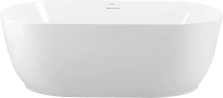 Акриловая ванна BelBagno BB413 170x80 см, отдельностоящая, белая, овальная, со сливом-переливом, с д Sancos — официальный сайт