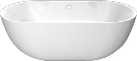 Акриловая ванна BelBagno BB28 180x85 см, отдельностоящая, белая, овальная Sancos — Оригинал