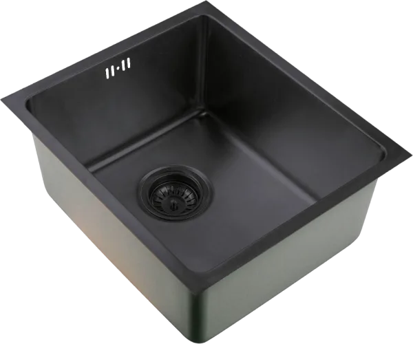 Мойка кухонная Zorg Inox PVD SZR 4438 GRAFIT графит Sancos — Оригинал