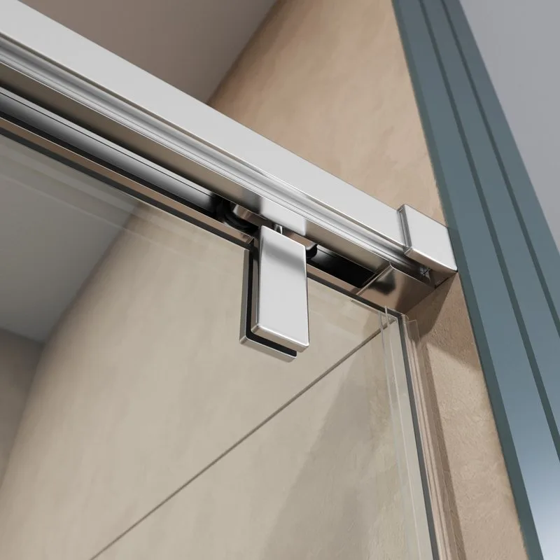 Душевая дверь в нишу BelBagno Soft Close-1 BF-1-120-C-Cr профиль хром Sancos — официальный сайт