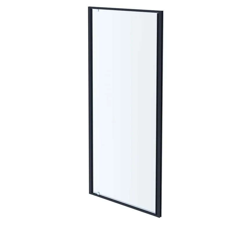 Душевая дверь в нишу AQUATEK AQ ARI PI 10020GM 100х200 см, профиль оружейная сталь, стекло прозрачно Sancos — официальный сайт