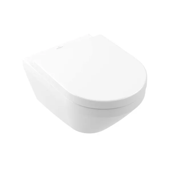 Унитаз подвесной Villeroy & Boch Architectura 4694CL01 с сиденьем 98M9C101 Sancos — Оригинал