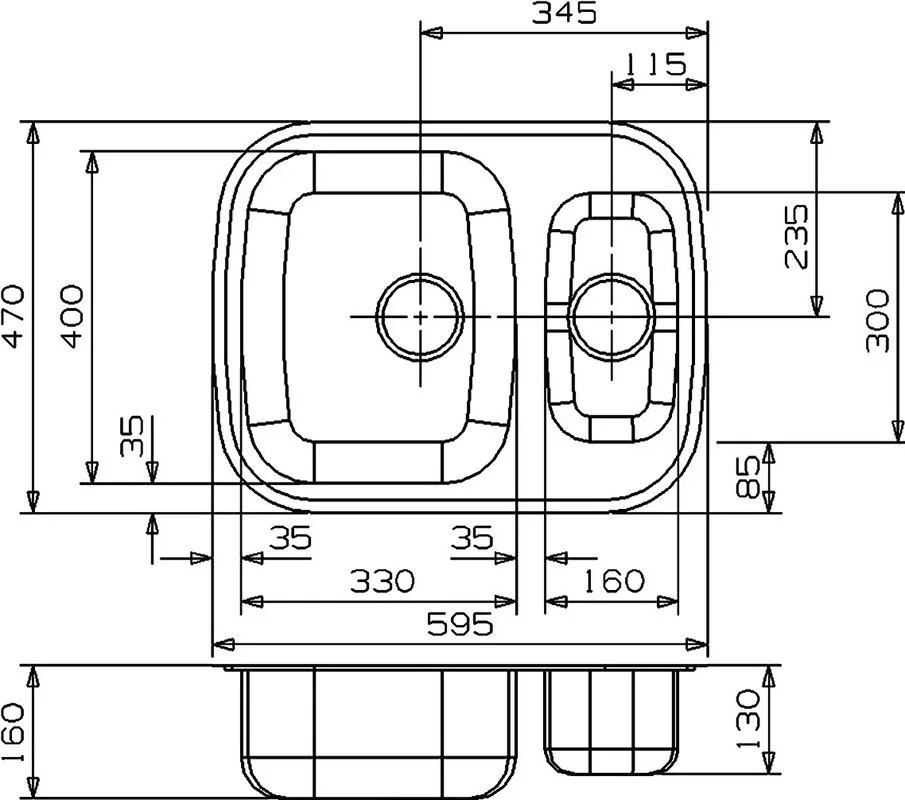 Мойка кухонная Reginox Queen L60 LUX KGOKG сталь Sancos — официальный сайт