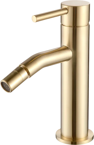 Смеситель для биде AQUAme Siena AQM6216BG, шлифованное золото Sancos — Оригинал
