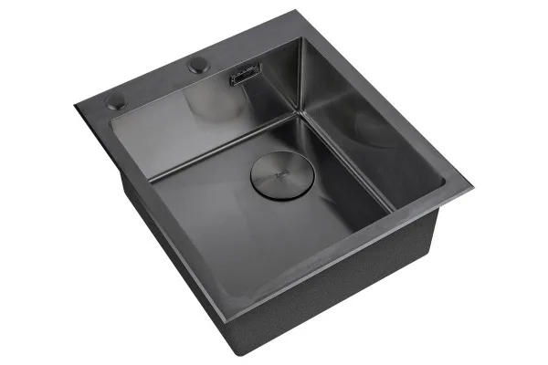 Кухонная мойка ZorG LUX 4551 GRAFIT Sancos — Оригинал