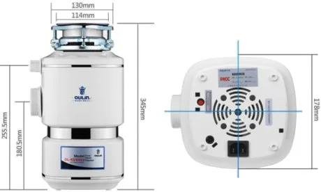 Измельчитель отходов Oulin OL-KDS553 Sancos — официальный сайт