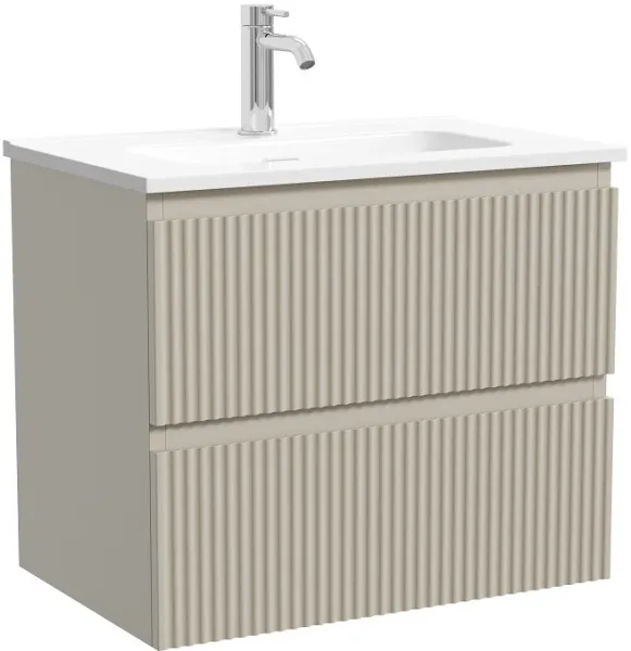 Тумба под раковину Sancos Snob R 60 подвесная Beige soft (капучино), SNR60/39CE Sancos — Оригинал