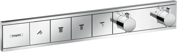 Термостатический смеситель встраиваемый Hansgrohe RainSelect 15382000, для душа, хром Sancos — Оригинал