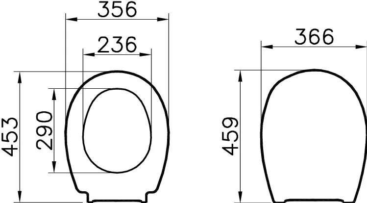 Унитаз подвесной VitrA Normus 6855B003-0101 Sancos — официальный сайт
