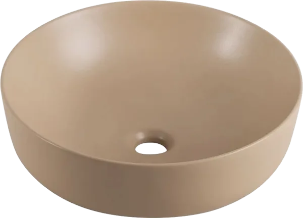 Накладная раковина BelBagno BB1315-H316 бежевая матовая Sancos — Оригинал