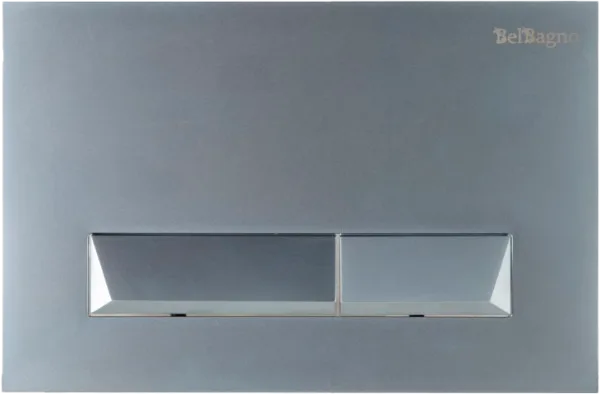 Кнопка смыва BelBagno Marmi BB011-MR-CHROME.M хром матовый Sancos — Оригинал