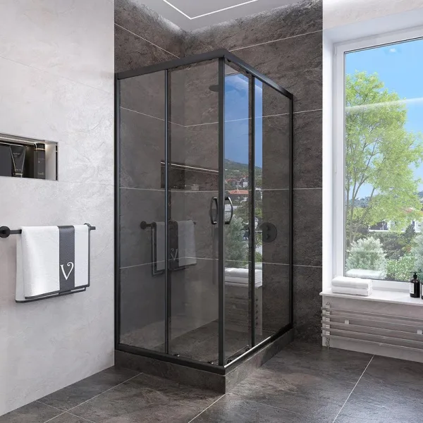 Душевой уголок Veconi Rovigo RV-113B 80x80 Sancos — Оригинал