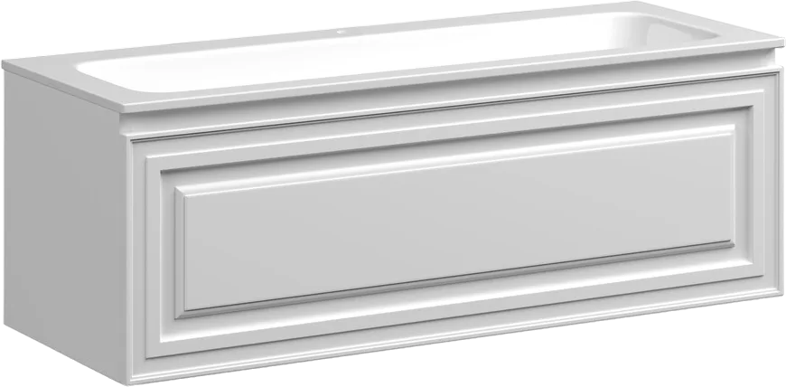 Тумба под раковину Sancos Very 120 подвесная Bianco (белый), VR120W Sancos — официальный сайт