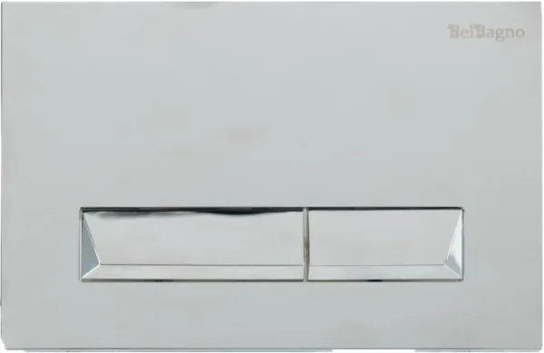 Кнопка смыва BelBagno Marmi BB010-MR-CHROME хром глянцевый Sancos — Оригинал