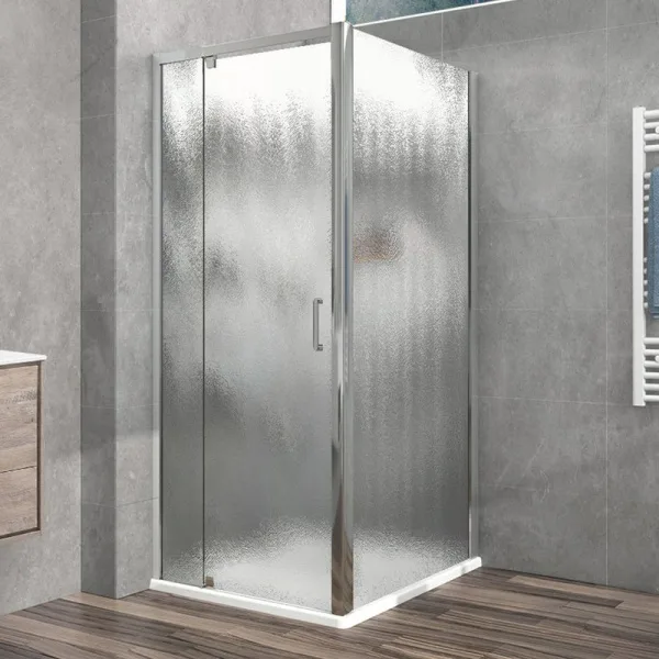 Душевой уголок Vincea Intra VSR-1I708090CH 80x90 см, профиль хром, стекло шиншилла Sancos — Оригинал
