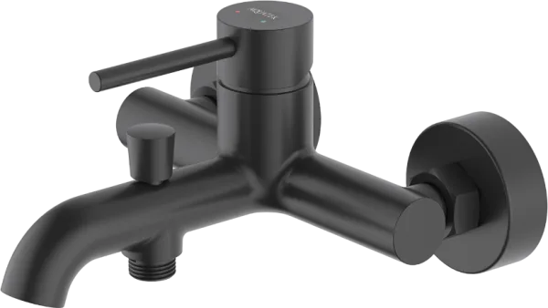 Смеситель для ванны с душем AQUATEK Европа AQ1340MB, матовый черный Sancos — Оригинал