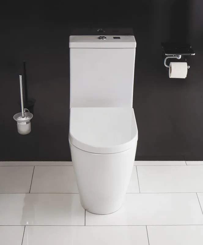Унитаз-компакт напольный BelBagno Marino BB105CPR BB105SC с микролифтом, безободковый, глянцевый бел Sancos — официальный сайт